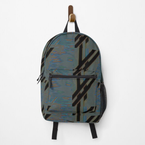 Item preview, Bamboo grove Glowing at Night in Neon blue designed and sold by BlackArtichoke.