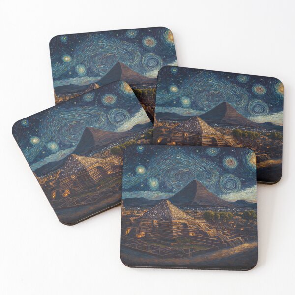Item preview, Starry night in Teotihuacan designed and sold by luisraultg.