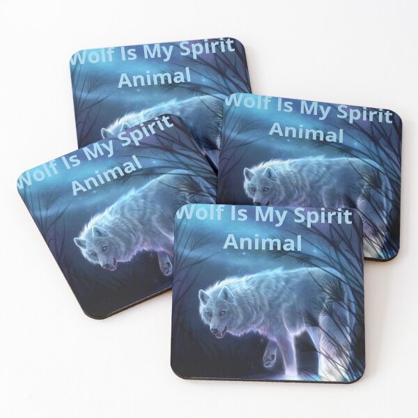 Item preview, my spirit animal is a wolf designed and sold by ninachop.