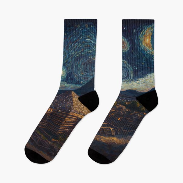 Item preview, Starry night in Teotihuacan designed and sold by luisraultg.