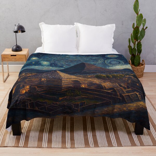 Item preview, Starry night in Teotihuacan designed and sold by luisraultg.
