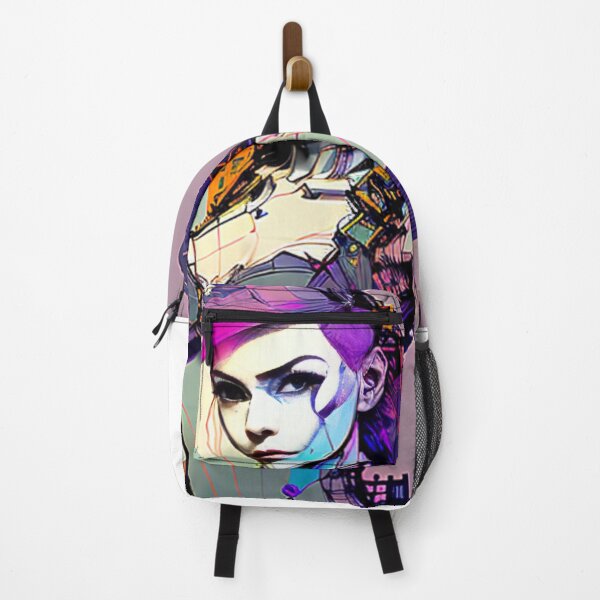 Item preview, Stunning Inked Young Woman Portrait designed and sold by Basunat.
