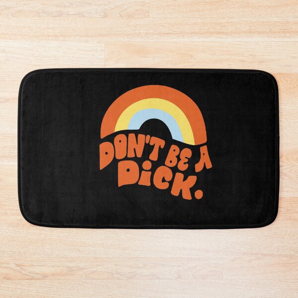 Item preview, Don't Be A Dick Funny Motivation Message Vintage Style designed and sold by JudyMann8258.
