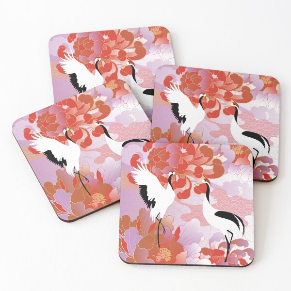 Aperçu de l'œuvre classical auspicious chrysanthemum peony crane  créée et vendue par UnaWu533.