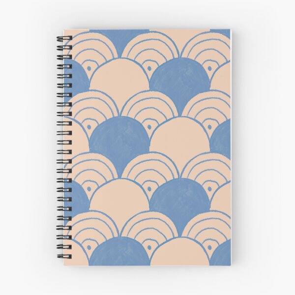 Item preview, Blue & Pink Curvy Pattern designed and sold by CuriosityEng.