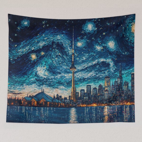 Item preview, Starry night in Toronto designed and sold by luisraultg.