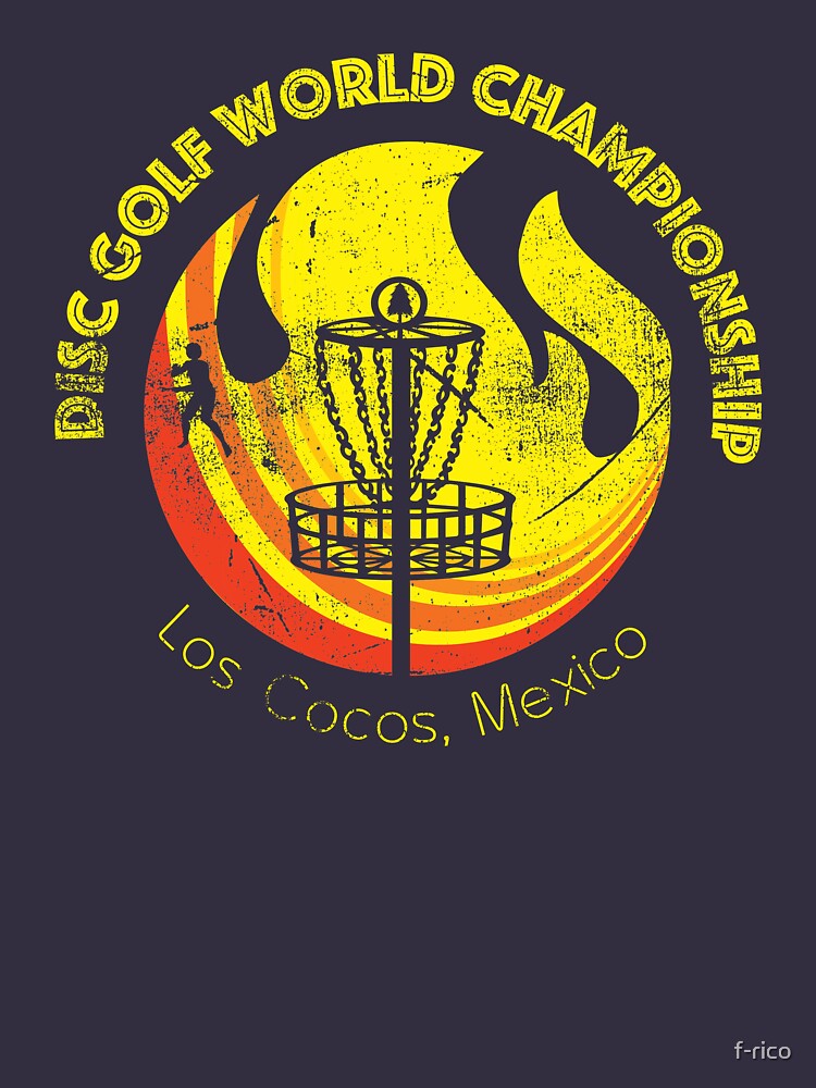 Disc Golf World Championship T-Shirt by f-rico