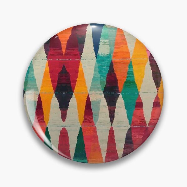 Item preview, Pixalette Geometric Abstract Diamond, Harlequin Pattern, Ethnic Scandinavian Argyle Pattern designed and sold by MyArt23.