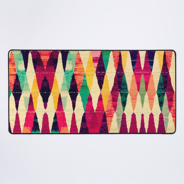 Item preview, Pixalette Geometric Abstract Diamond, Harlequin Pattern, Ethnic Scandinavian Argyle Pattern designed and sold by MyArt23.