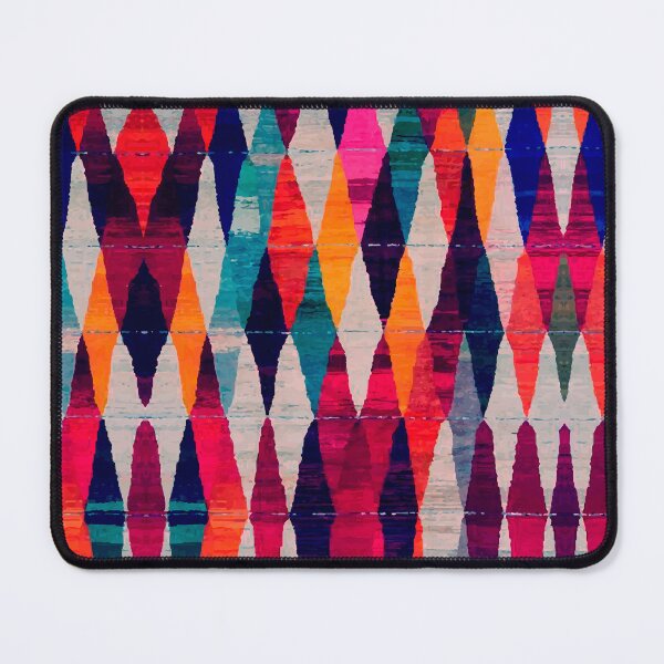 Item preview, Pixalette Geometric Abstract Diamond, Harlequin Pattern, Ethnic Scandinavian Argyle Pattern designed and sold by MyArt23.
