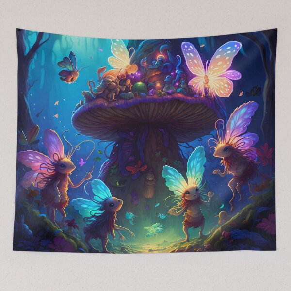 Item preview, Fairy creatures in the enchanted forest version 2 designed and sold by PM-Artistic.