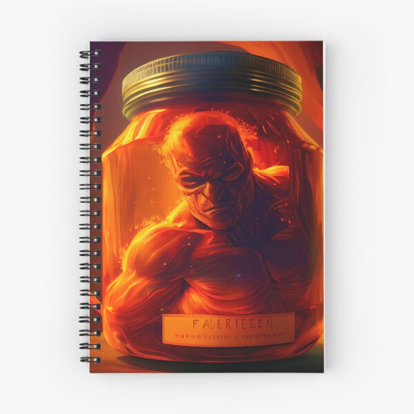 Item preview, A Fervent Marmalade Juggernaut Digital Painting designed and sold by CodeAndColors.