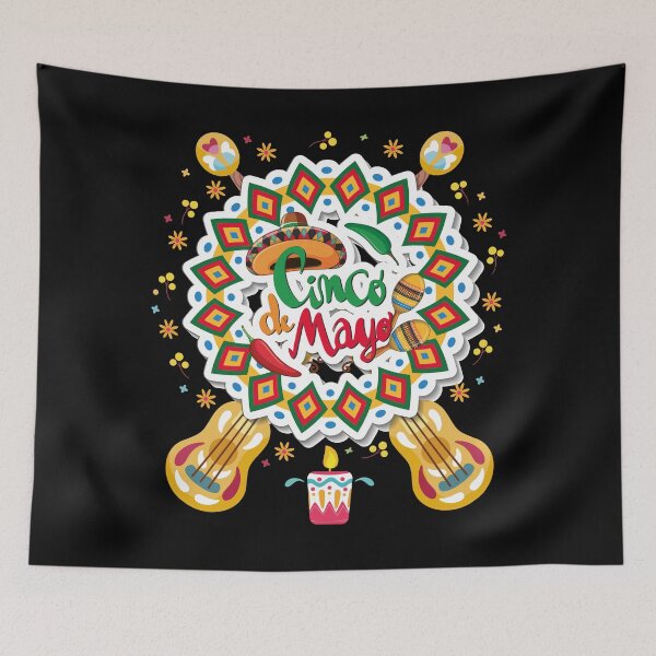 Item preview, happy cinco de mayo Mexican Essential T-Shirt designed and sold by Essassi0.