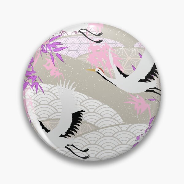 Item preview, traditional classical auspicious bamboo crane designed and sold by UnaWu533.