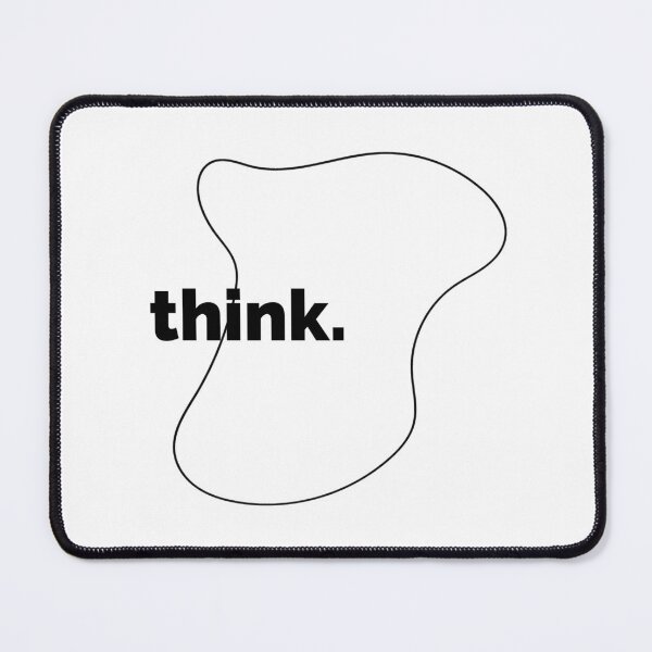 Item preview, "Think" Minimalist Text Design - Minimalistic Life - Thinker designed and sold by The Red Nox.