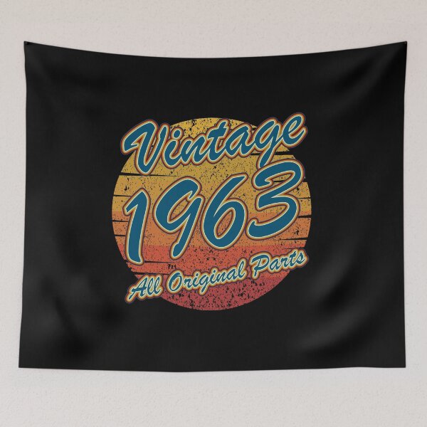 Item preview,  Vintage 1963 Birthday Design designed and sold by GaryDobson.