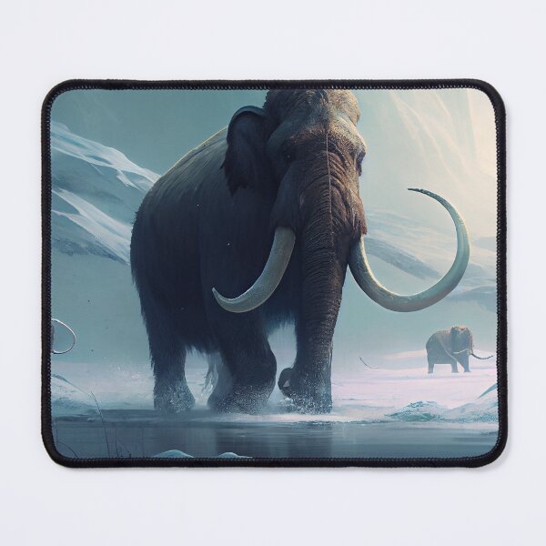 Item preview, Ambition in a Flurry of Mammoths Digital Painting designed and sold by CodeAndColors.