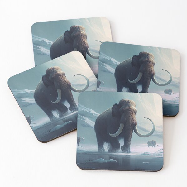Item preview, Ambition in a Flurry of Mammoths Digital Painting designed and sold by CodeAndColors.