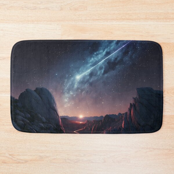 Item preview, Night sky with asteroid designed and sold by PM-Artistic.
