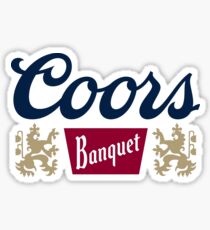 coors banquet Sticker