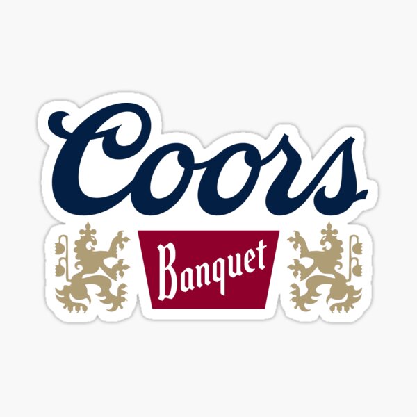 coors banquet Sticker