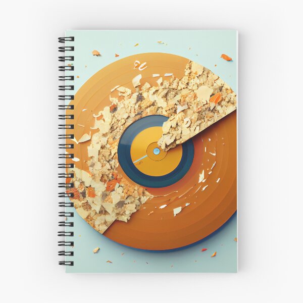 Artikelvorschau, Crumble Accent Record Digital Painting entworfen und verkauft von CodeAndColors.