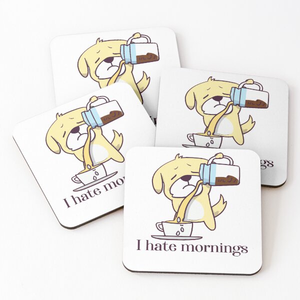 Item preview, I hate mornings designed and sold by Impostrich.