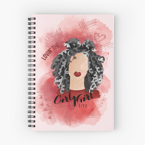 Item preview, Loving the Curly Girl Life (Gray) designed and sold by Curly-Cuties.
