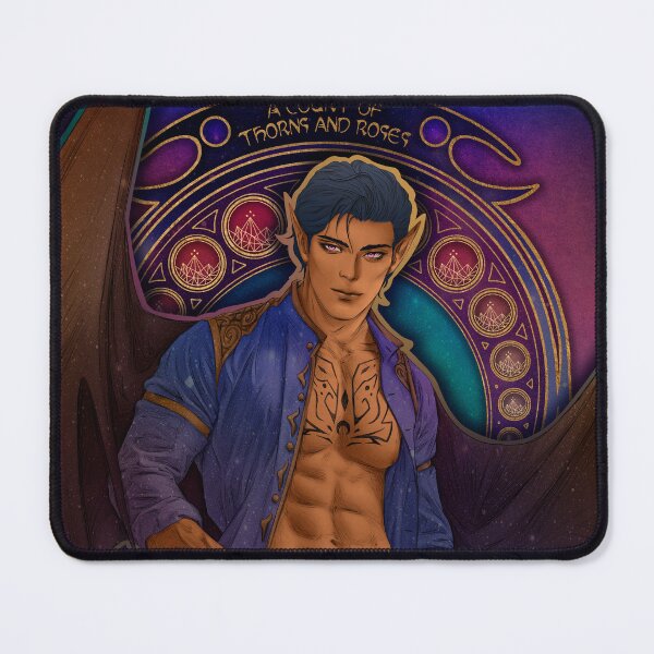 Item preview, Fanart: Rhysand de A Court of Thorns and Roses en estilo Art Nouveau designed and sold by AlexaelArtworks.