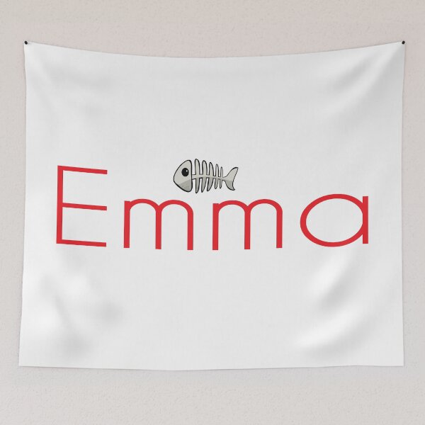 Artikelvorschau, Emma Cute Fishbone Mein Name ist Emma entworfen und verkauft von ProjectX23.