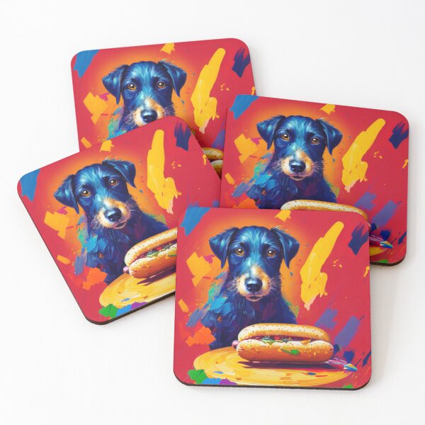 Aperçu de l'œuvre Hot Diggity Dog - The Doggie Delight - Le chien de hot-dog créée et vendue par WBP Mart.