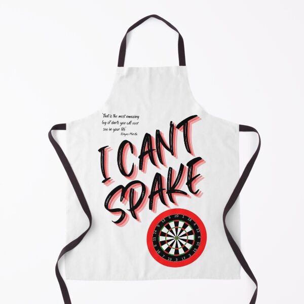 Item preview,  I can't spake Wayne Mardle iconic saying black lettering designed and sold by freemancreative.