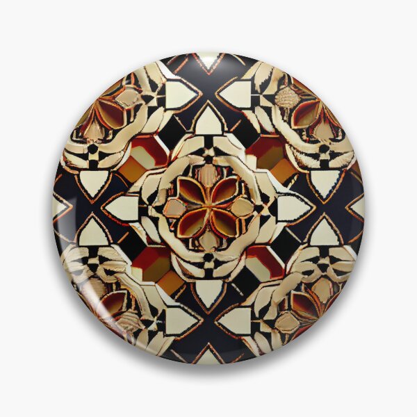Artikelvorschau, Angular Asian Pattern Digital Painting entworfen und verkauft von CodeAndColors.