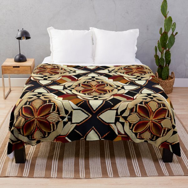 Artikelvorschau, Angular Asian Pattern Digital Painting entworfen und verkauft von CodeAndColors.