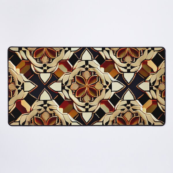 Artikelvorschau, Angular Asian Pattern Digital Painting entworfen und verkauft von CodeAndColors.