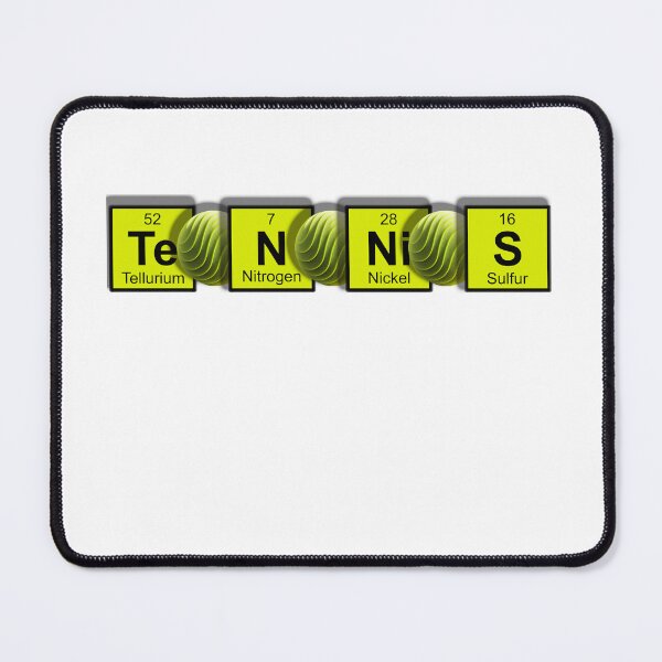 Item preview, Awesome Tennis gift for tennis players | tennis is a science, periodic table | periodic elements spelling designed and sold by surfingfun.