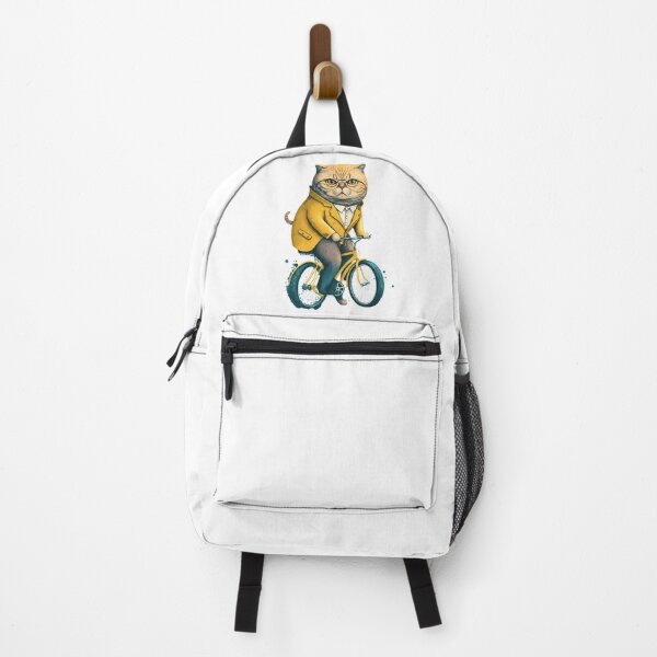 Item preview, "Scottish fold cat rides a bike" designed and sold by Mykhailov.