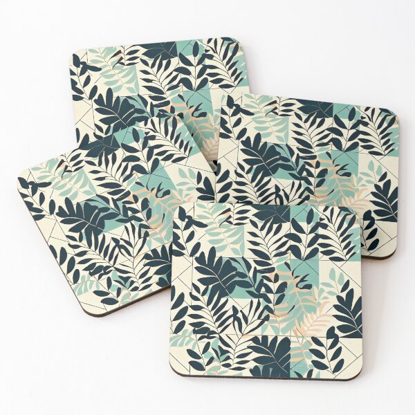 Item preview, Exotic Minimal Drawn Elegant Scandinavian Pattern Digital Painting designed and sold by CodeAndColors.