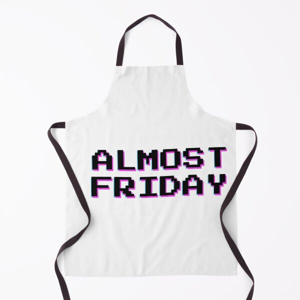 Item preview, Almost FRIDAY HAPPY weekend trippy white designed and sold by MeditationMind.