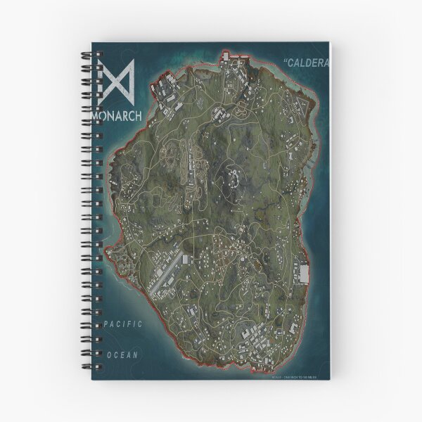 Item preview, Caldera Map - Verdansk Map designed and sold by jaggyboy.