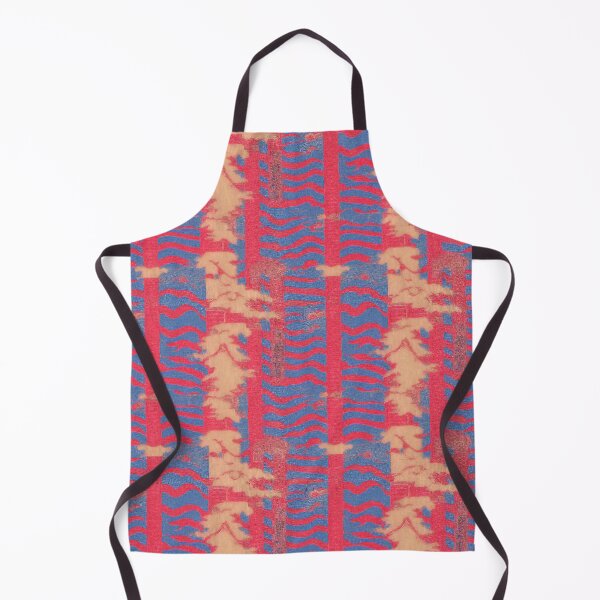 Item preview, Distressed Ancient Oriental Red and Blue Pattern designed and sold by PurpleMoss.