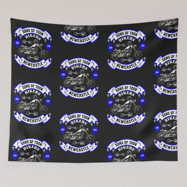 Item preview, Sons of Toon Bikers Newcastle 2020 designed and sold by MerchByCraig.