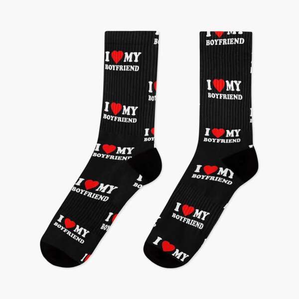 Item preview, i love my boyfriend funny valentine day  designed and sold by janutigar.