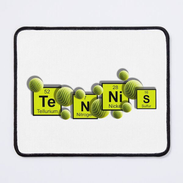 Item preview, Awesome Tennis gift for tennis players | tennis is a science, periodic table | periodic elements spelling designed and sold by surfingfun.