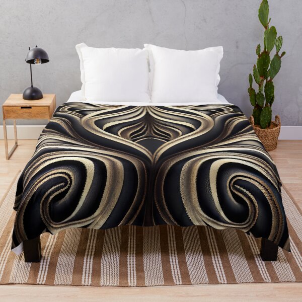 Item preview, Luxury Extreme Line Pattern Digital Painting designed and sold by CodeAndColors.