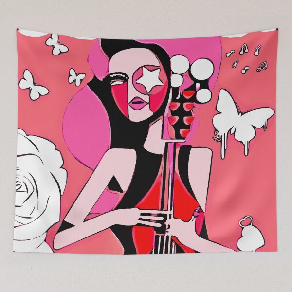 Item preview, "Musical Rose" designed and sold by FunnyShopGirl.