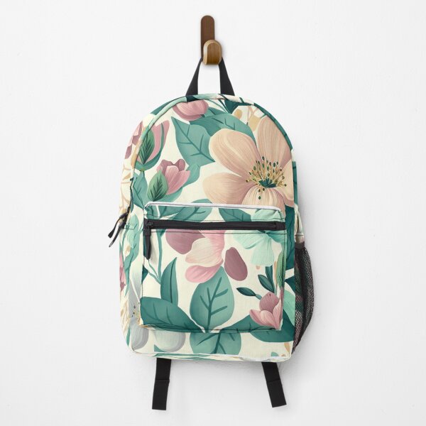 Item preview, pastel flowers pattern designed and sold by EmeraldeaArt.