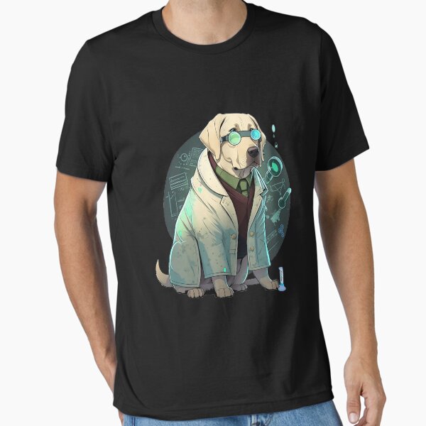 Item preview, Científico de laboratorio o laboratorio científico: moviendo colas y haciendo descubrimientos El científico labrador retriever designed and sold by reneromt.