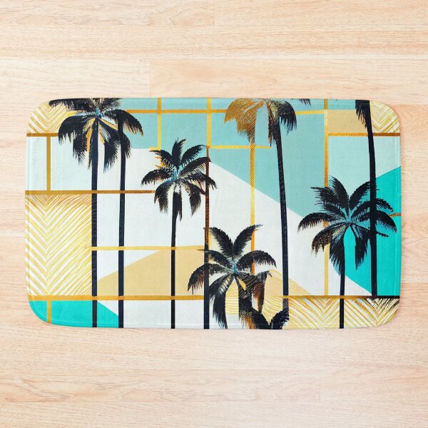 Item preview, Square California Chic Pattern Digital Painting designed and sold by CodeAndColors.