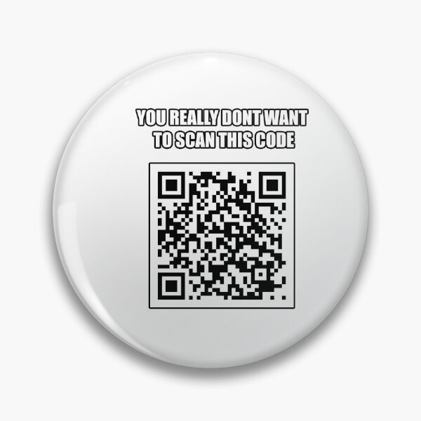 Item preview, Rick roll QR Code designed and sold by EffingArt.